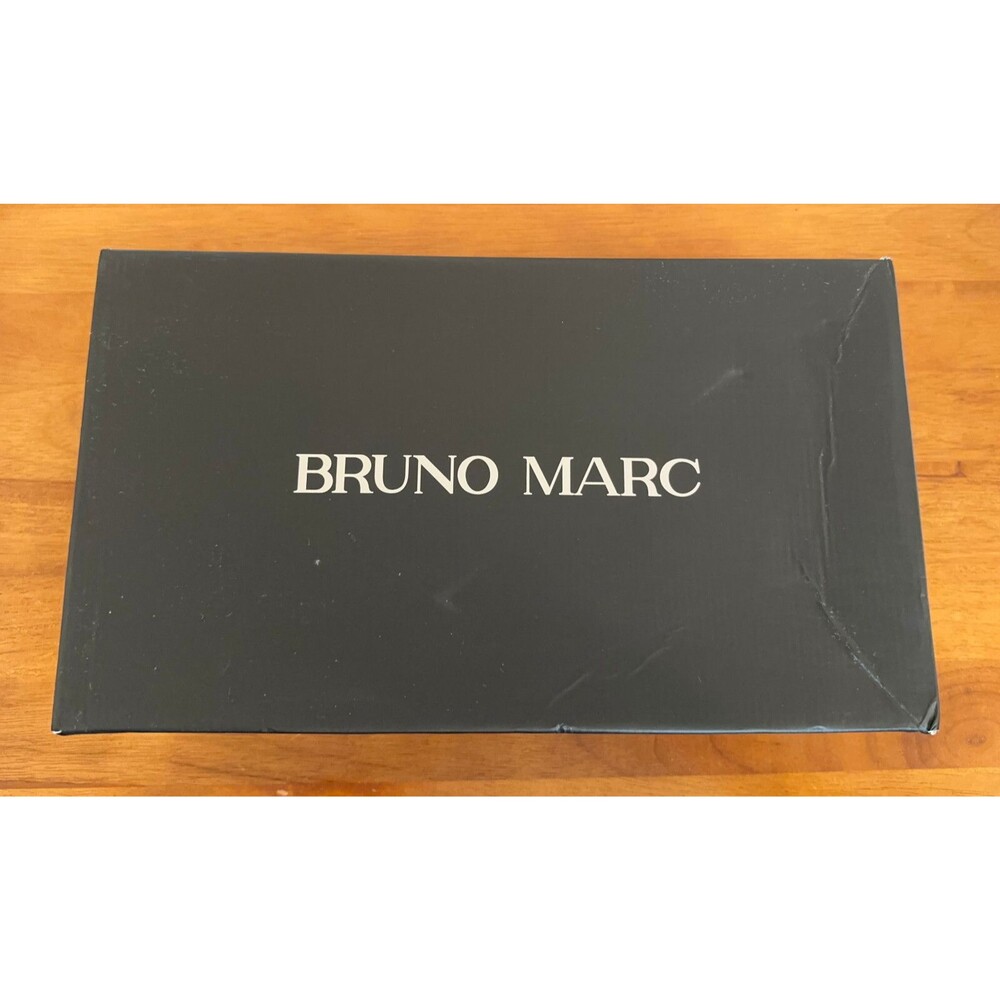 Men's Bruno Marc Captoe Oxford Dress Shoes - Brown, Size 10 New